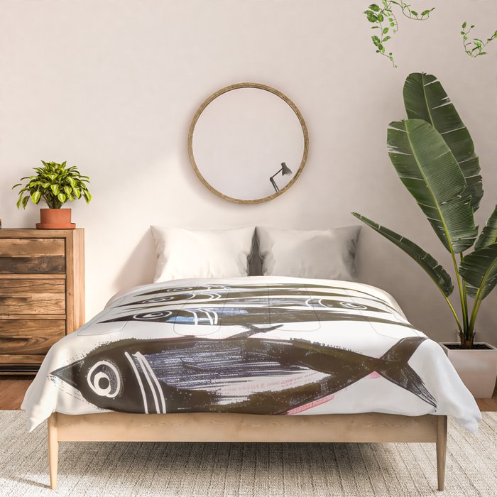 Line Fish Comforter Gallery Image 3