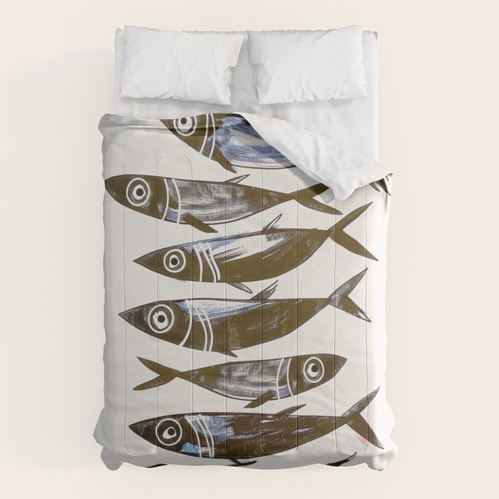 Line Fish Comforter Gallery Image 6