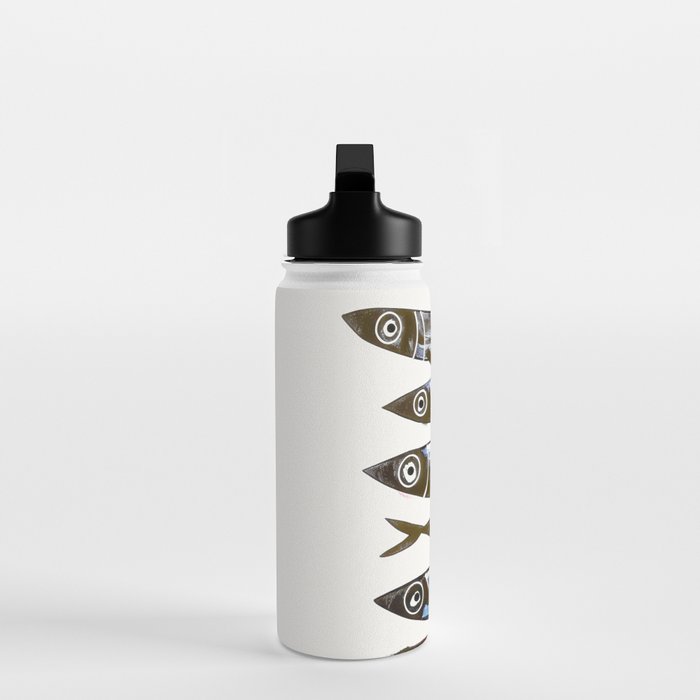 Line Fish Water Bottle Gallery Image 3