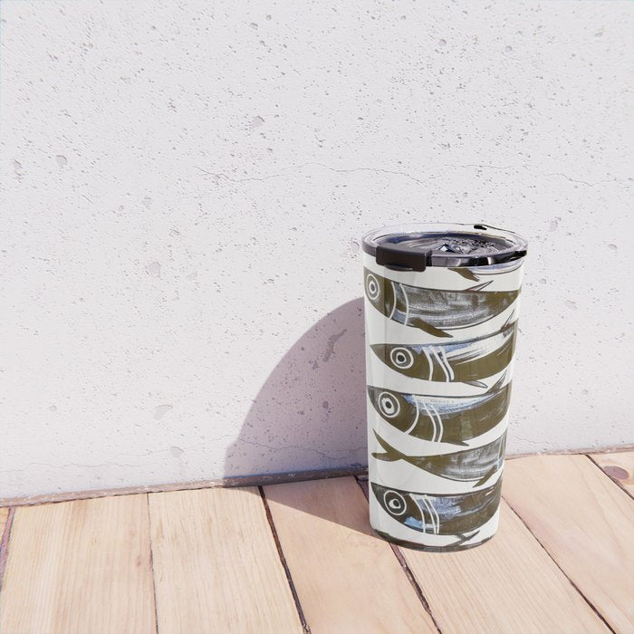 Line Fish Travel Mug Gallery Image 4