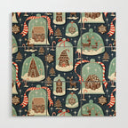 Gingerbread Village Wood Wall Art Gallery Image 1