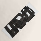 'Boulder' Mid Century Modern Fun Abstract Shapes  Yoga Mat Gallery Image 1
