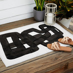 'Boulder' Mid Century Modern Fun Abstract Shapes  Outdoor Rug Gallery Image 2