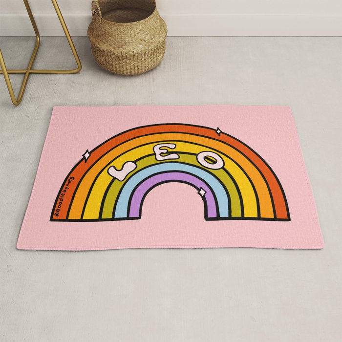 Leo Rainbow Rug Gallery Image 1