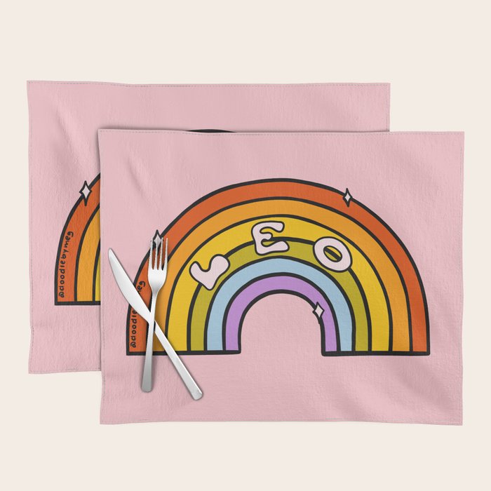 Leo Rainbow Placemat Gallery Image 1