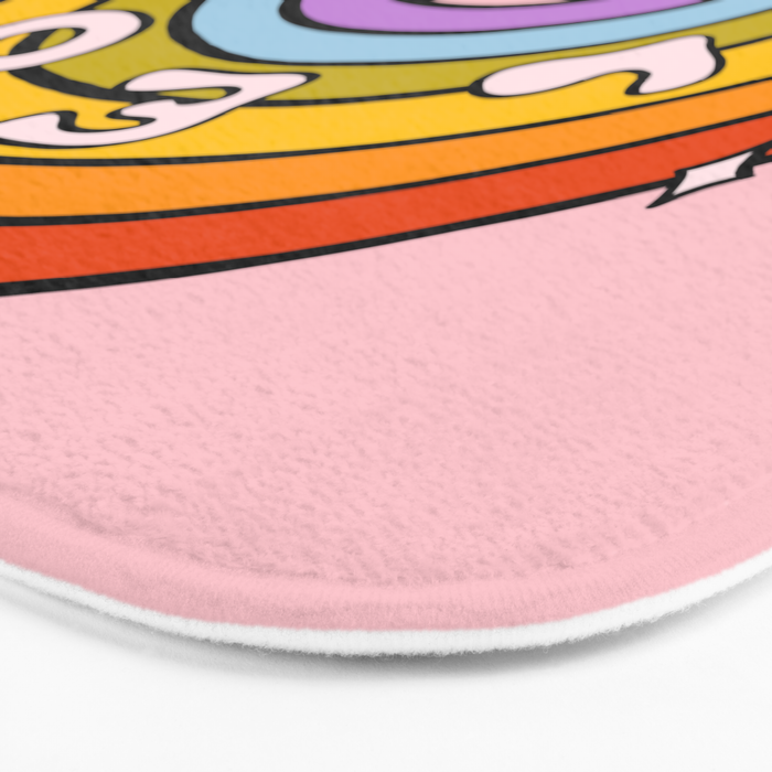 Leo Rainbow Bath Mat Gallery Image 3