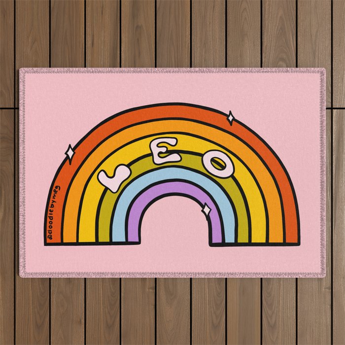 Leo Rainbow Outdoor Rug Gallery Image 1
