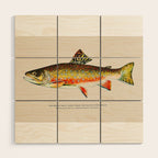 Brook Trout Wood Wall Art Gallery Image 1