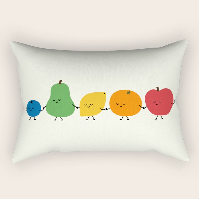 Fruit Parade Rectangular Pillow Gallery Image 2