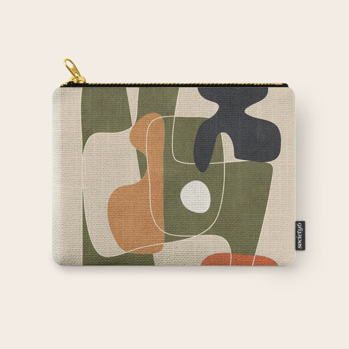 Organic Rhythms 1 Carry All Pouch Gallery Image 1