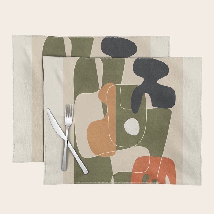 Organic Rhythms 1 Placemat Gallery Image 1