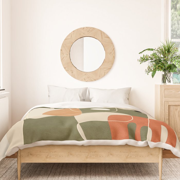 Organic Rhythms 1 Duvet Cover Gallery Image 3