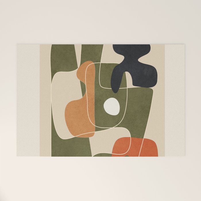 Organic Rhythms 1 Welcome Mat Gallery Image 1