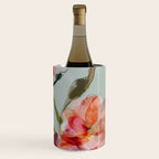 peonies abstract floral Wine Chiller Gallery Image 1