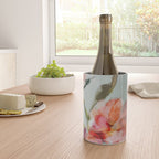 peonies abstract floral Wine Chiller Gallery Image 4