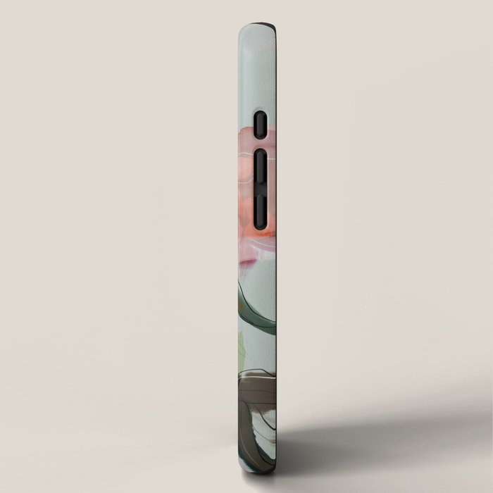 peonies abstract floral iPhone Case Gallery Image 2