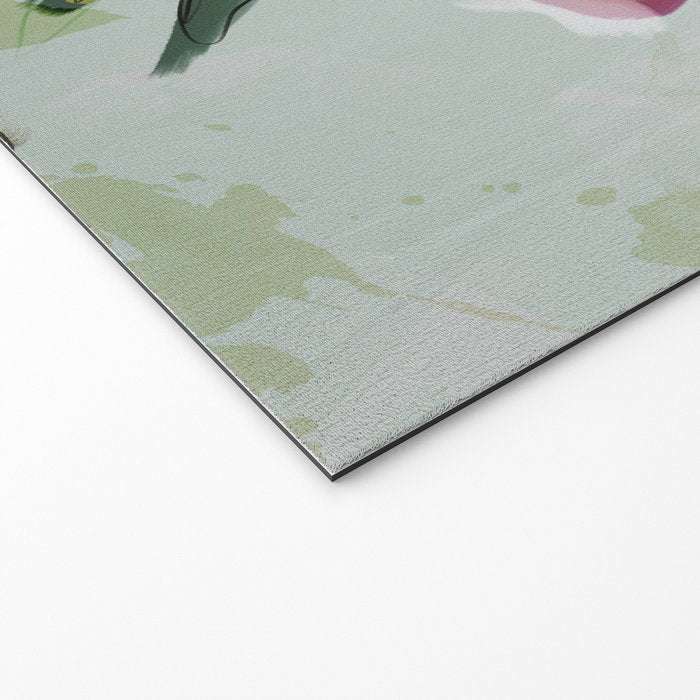 peonies abstract floral Welcome Mat Gallery Image 2