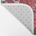 Autumn Red 2 Bath Mat Gallery Image 2
