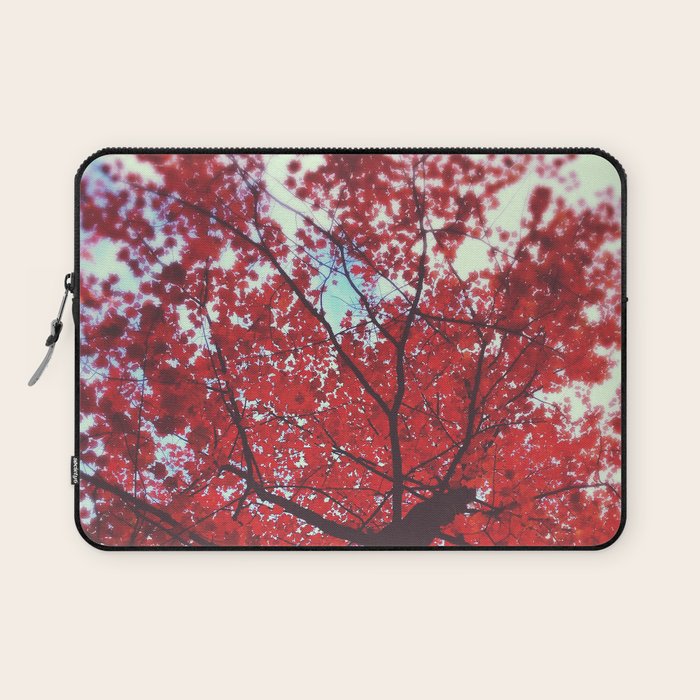 Autumn Red 2 Laptop Sleeve Gallery Image 1