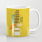 Potted Leaves Coffee Mug Gallery Image 1