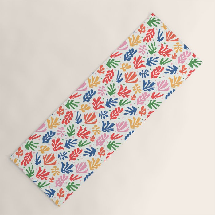 Nature Leaf Cut Outs | Henri Matisse Series Yoga Mat Gallery Image 1