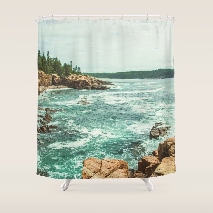 Summer Vacation Shower Curtain Gallery Image 1