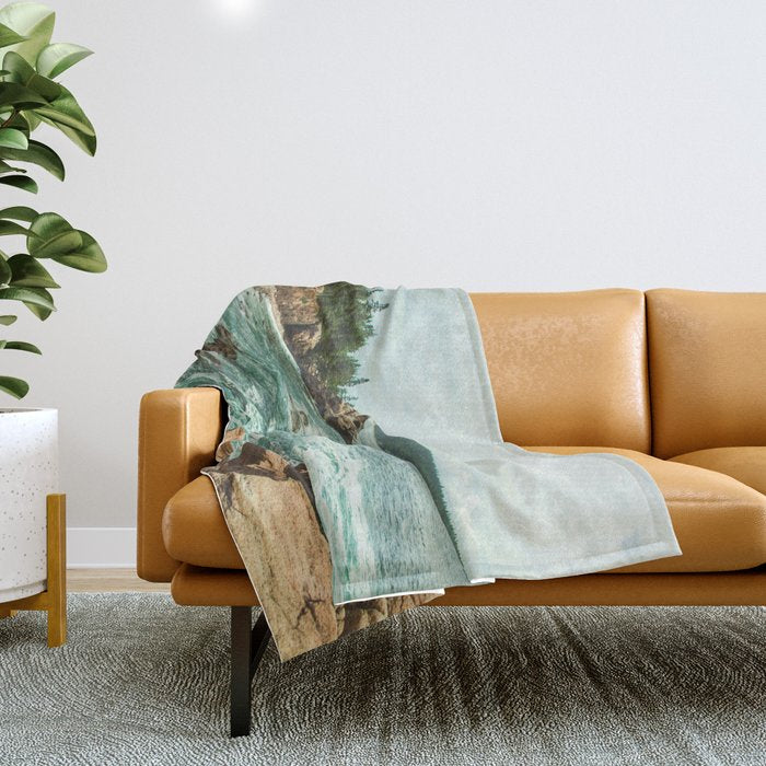 Summer Vacation Throw Blanket Gallery Image 1