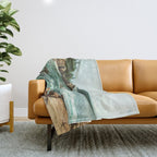 Summer Vacation Throw Blanket Gallery Image 1