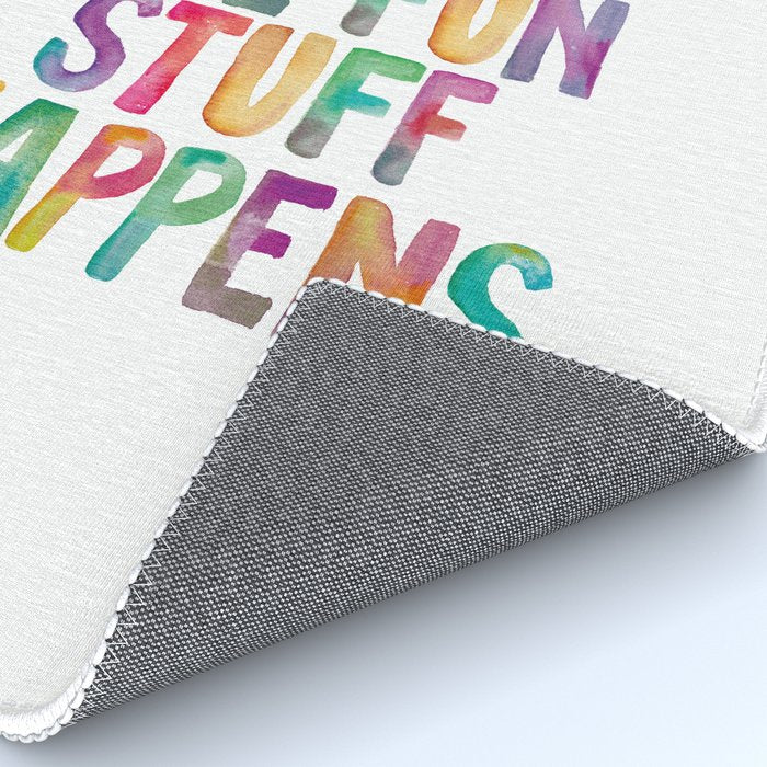 This is Where The Fun Stuff Happens Rug Gallery Image 4