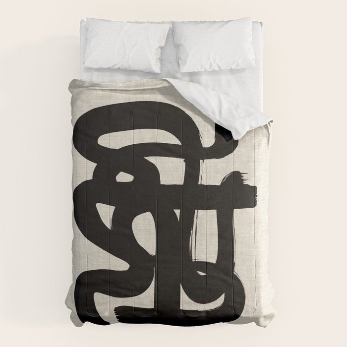 Slithering Ink Comforter Gallery Image 1