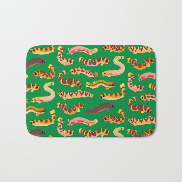 Pangio loaches (Kuhli loach) Bath Mat Gallery Image 1