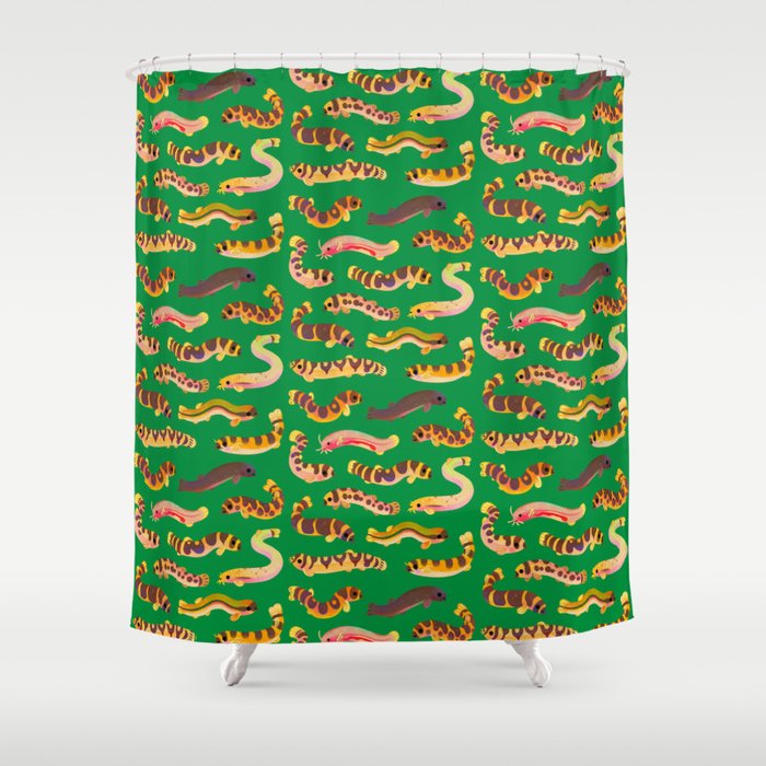 Pangio loaches (Kuhli loach) Shower Curtain Gallery Image 1