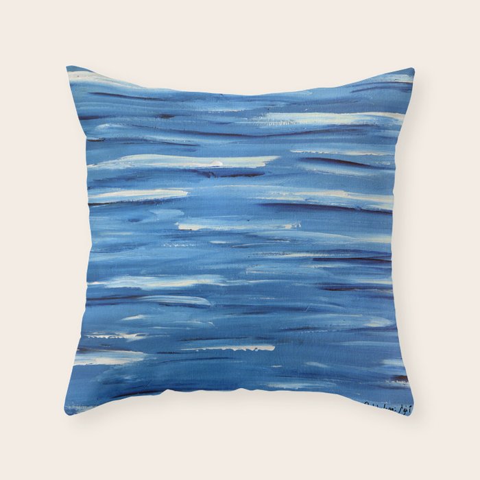 Seaside Throw Pillow Gallery Image 1