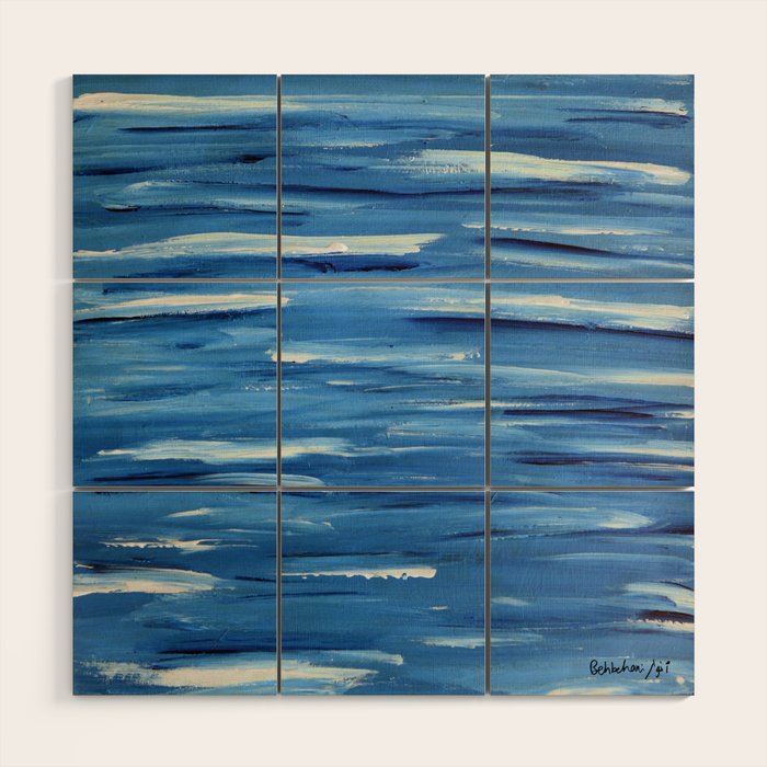 Seaside Wood Wall Art Gallery Image 1