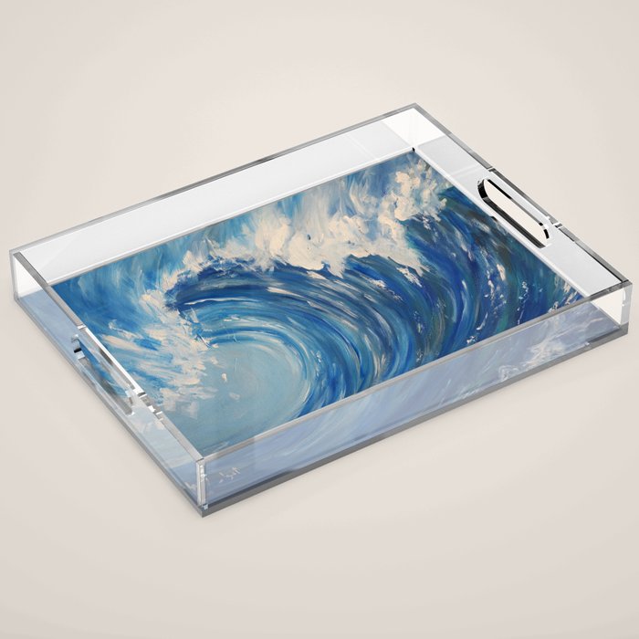 WAVE Acrylic Tray Gallery Image 1