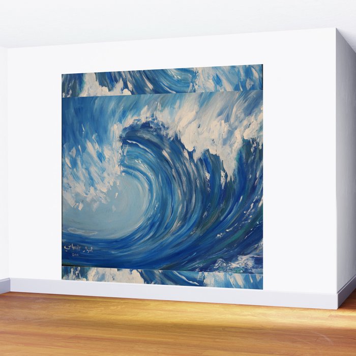 WAVE Wall Mural Gallery Image 2