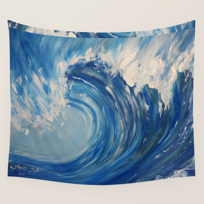 WAVE Wall Tapestry Gallery Image 4