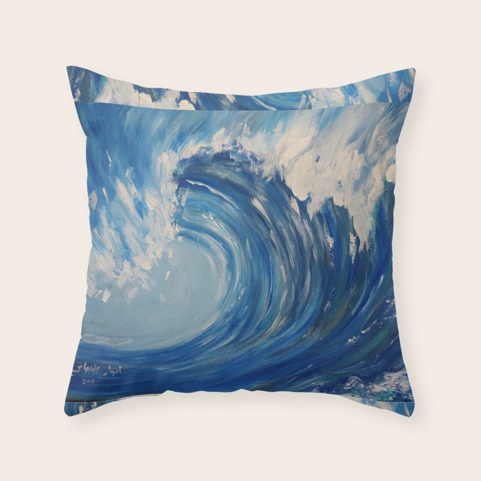 WAVE Throw Pillow Gallery Image 6