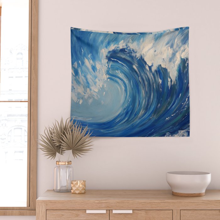 WAVE Wall Tapestry Gallery Image 2