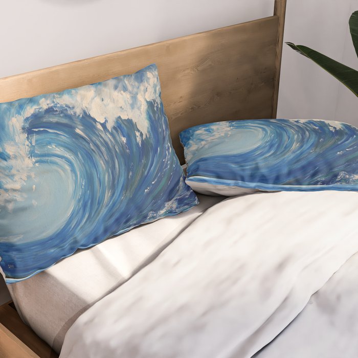 WAVE Pillow Sham Gallery Image 2
