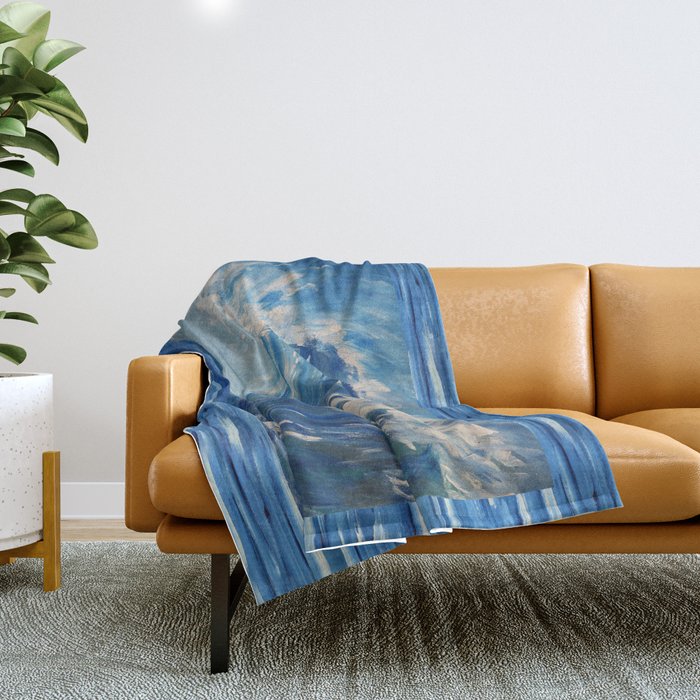 WAVE Throw Blanket Gallery Image 1