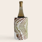 Tree Rings - Watercolor Ombre Wine Chiller Gallery Image 2
