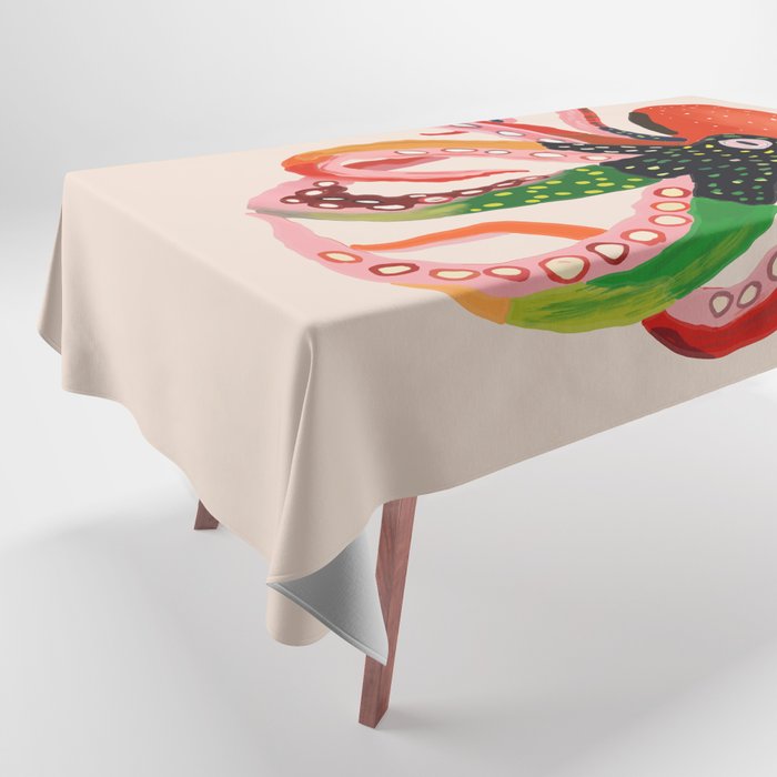 Colorful Octopus II Tablecloth Gallery Image 1