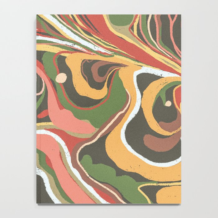 Retro marble #5 Notebook Gallery Image 4
