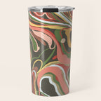 Retro marble #5 Travel Mug Gallery Image 1