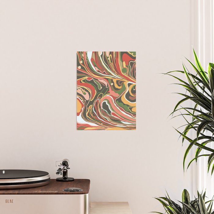 Retro marble #5 Poster Gallery Image 2