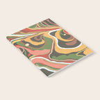 Retro marble #5 Notebook Gallery Image 2