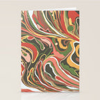 Retro marble #5 Stationery Card Gallery Image 2
