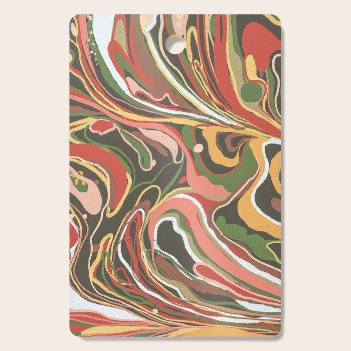 Retro marble #5 Cutting Board Gallery Image 1