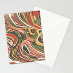 Retro marble #5 Stationery Card Gallery Image 2